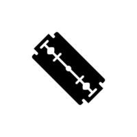 razor blade icon vector design template
