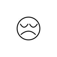 depression icon vector design templates