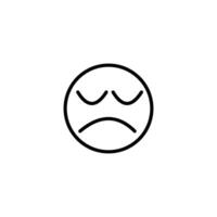 depression icon vector design templates