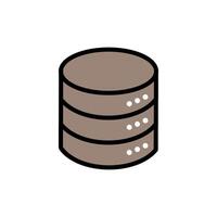 database icon vector design template