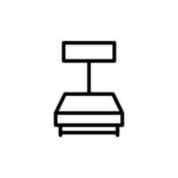 digital scales icon vector design templates simple