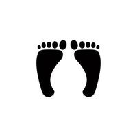 foot icon vector design templates simple