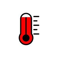 thermometer icon vector design templates