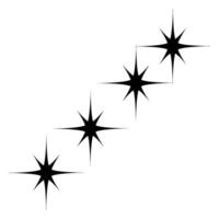 sparkle  icon vector design template