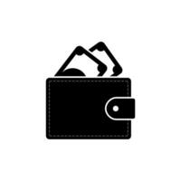 wallet icon vector design templates