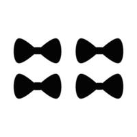 tie of bow tie icon vector design templates