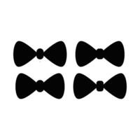 tie of bow tie icon vector design templates