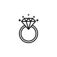 ring diamond icon vector design templates