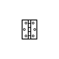 door hinge icon vector design templates