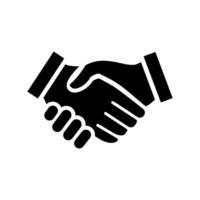 shake hands icon vector design template