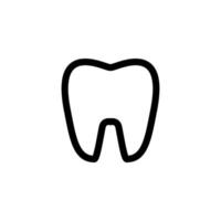 tooth icon vector design templates