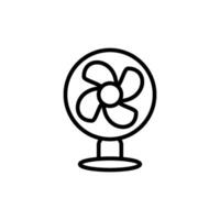 eléctrico ventilador icono diseño plantillas sencillo vector