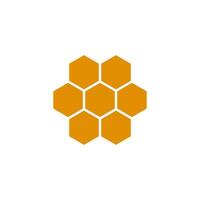 honey comb icon vector design template