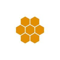 honey comb icon vector design template