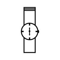 watch and clock time icon vector design template