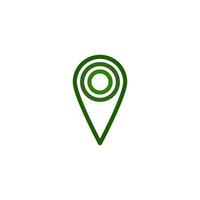 location  map pin icon vector design template