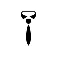 tie of bow tie icon vector design templates