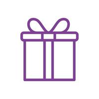 gift box icon vector design template