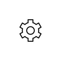 engranaje icono vector diseño plantillas sencillo