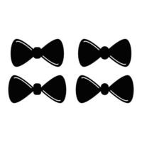 tie of bow tie icon vector design templates