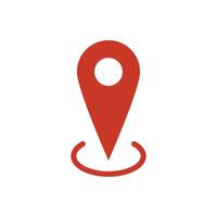 location  map pin icon vector design template