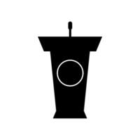 podium icon vector design template