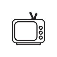 television  icon vector design templates