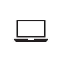 laptop icon vector design template