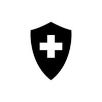 Protection shield Icon Vector Design Template