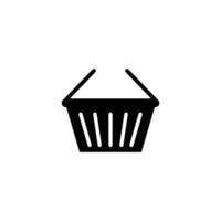 shopping basket icon vector design templates