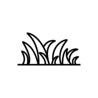 grass icon vector design templates simple