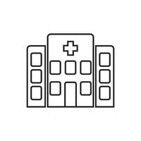 hospital icon vector design template