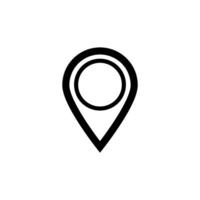 pin location icon design templates vector