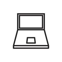 laptop icon vector design template