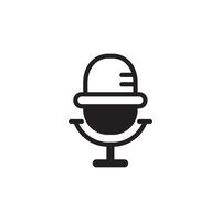 microphone icon vector design templates