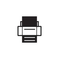 printer  icon vector design template