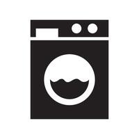 washing machine icon vector design template
