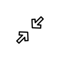 reduce icon vector design templates