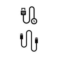 cable icon vector design template