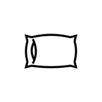 pillow icon vector design templates