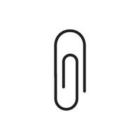 paper clip icon vector design templates