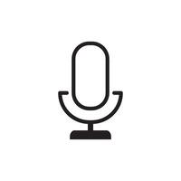 microphone icon vector design templates