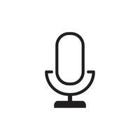 microphone icon vector design templates