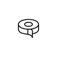 masking tape icon vector design templates