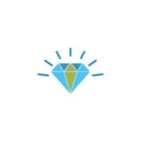 Diamond Trendy Icon vector design templates simple