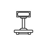 digital scales icon vector design templates simple