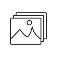 picture  icon vector design template