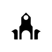 place of worship icon vector design template