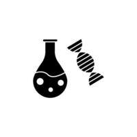 biology concept line icon. Simple element illustration. biology concept outline symbol design. vector