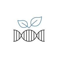 gmo concept line icon. Simple element illustration. gmo concept outline symbol design. vector